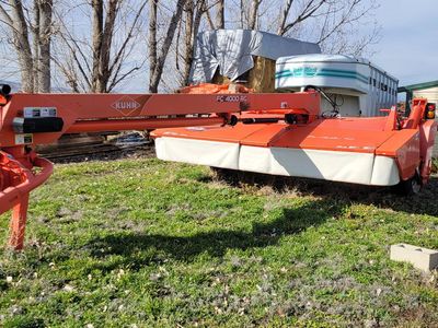 Kuhn rotary swather