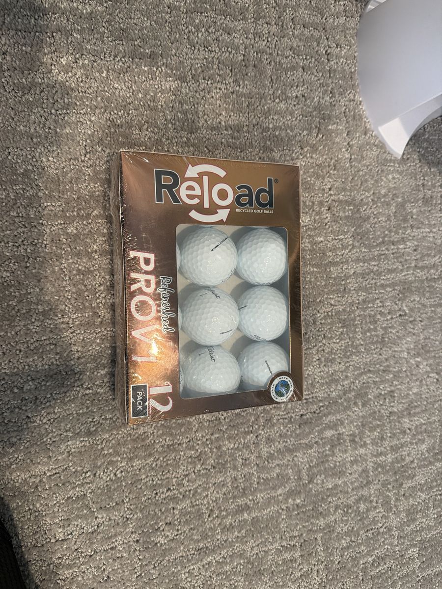 Titleist Pro V1 Refurbished Golf Balls - Reload Recycled 12-Pack