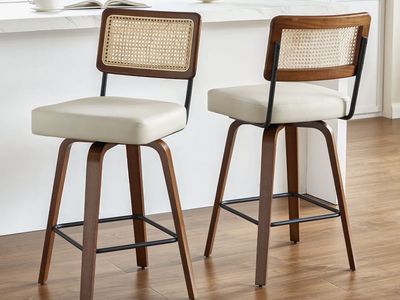Swivel Barstools- Set of 6