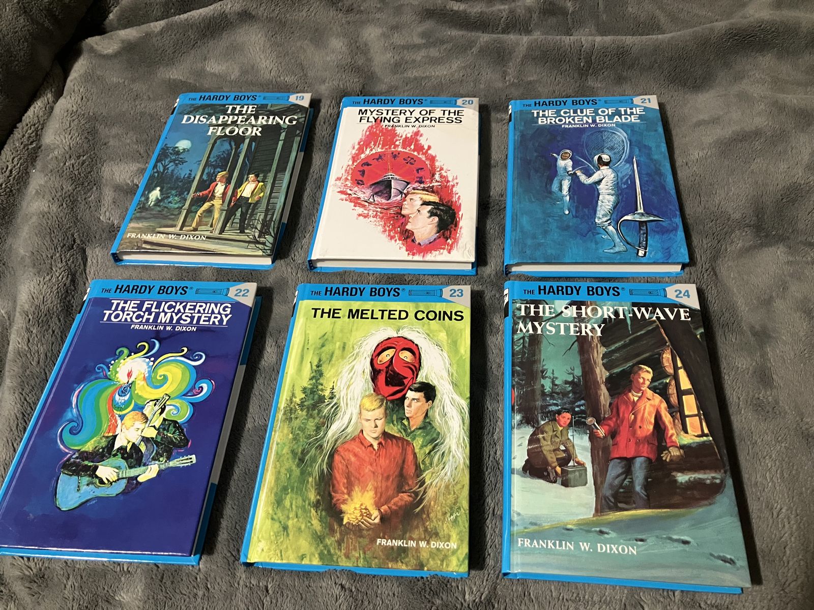 The Hardy Boys books for sale.
