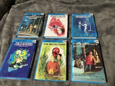 The Hardy Boys books for sale.