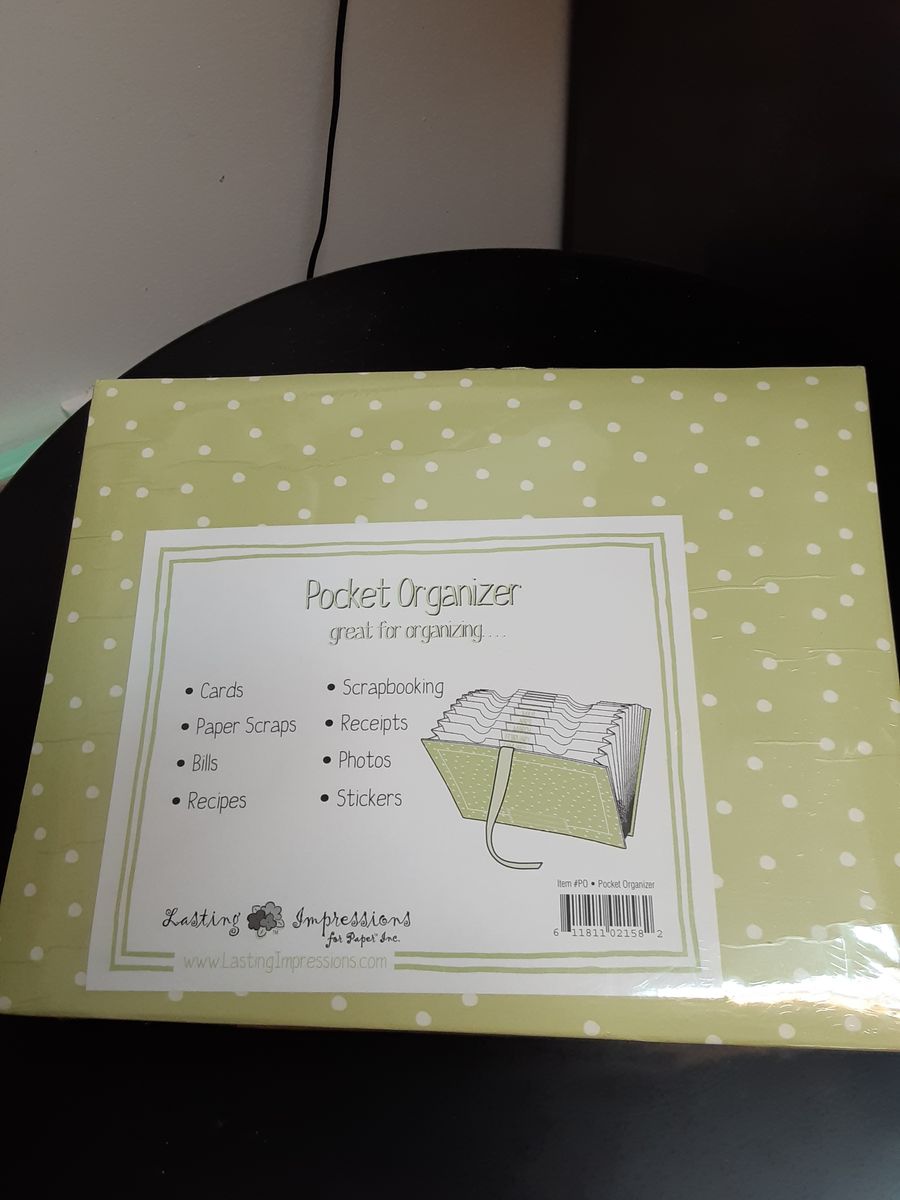 Lasting Impressions Pocket Organizer
