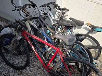 Mountain bikes