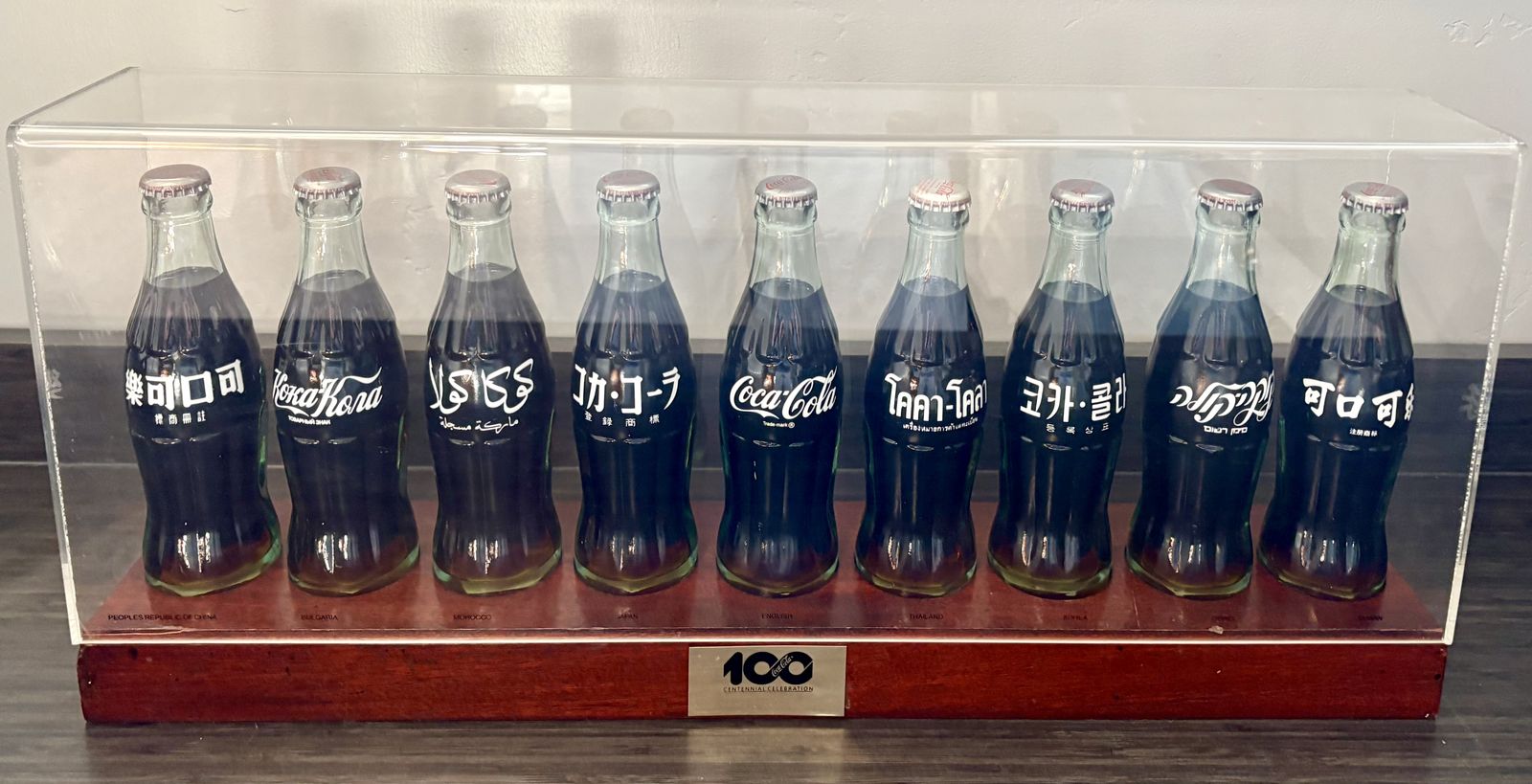 Coca-Cola / Coke RARE commemorative 100 year (1986) set