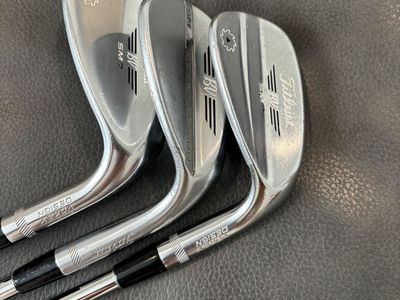 Vokey wedge set, 50,54 & 60 degrees