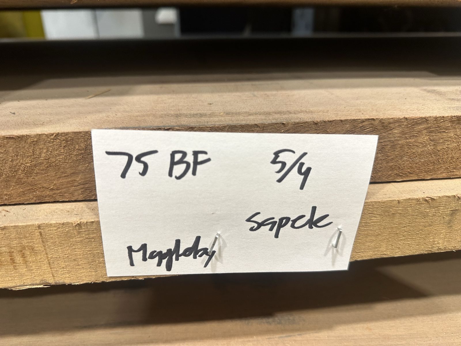 Sapele Raw Lumber 75 BF 5/4 Thickness