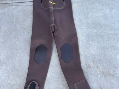 Cabela's Neoprene Waders Brown Size ML