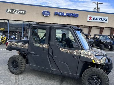 2021 Polaris Ranger Crew Northstar Ultimate - Camo, Heat/AC, Winch, 2570 Miles
