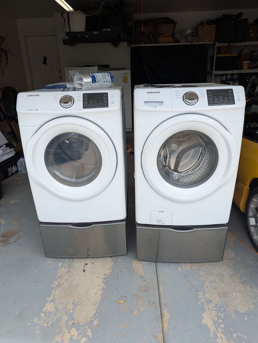 Samsung Front-load Washer and Dryer