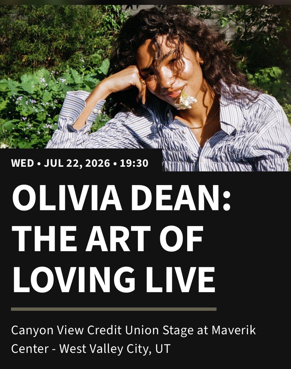 Olivia Dean at the Maverik Center