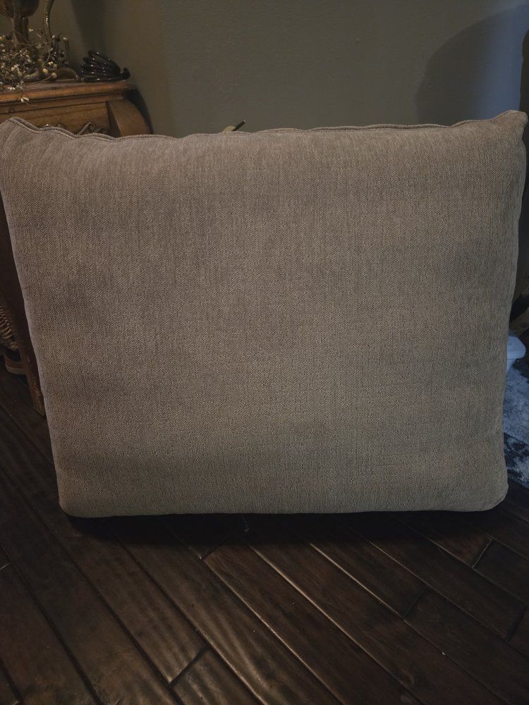 Large Beige Fabric Couch Cushion Replacement