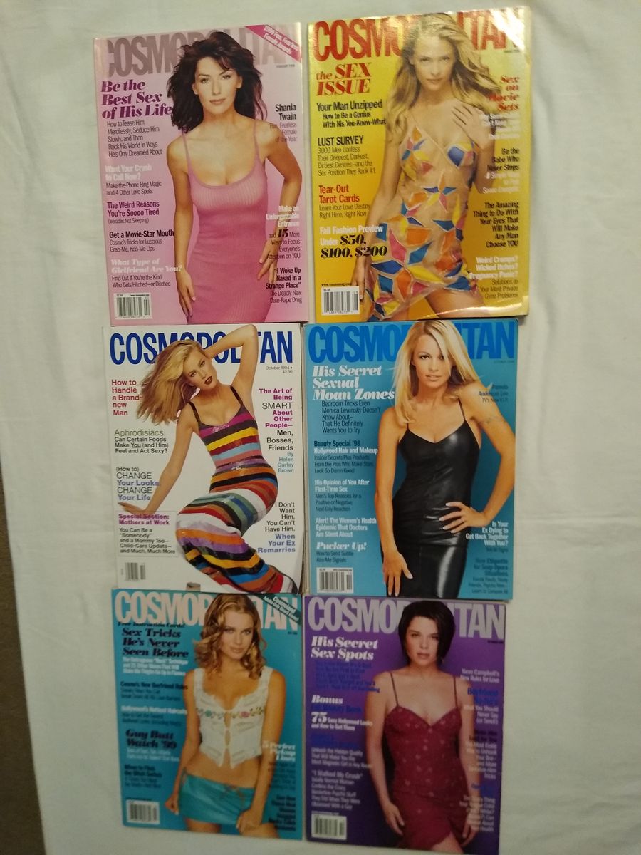 Vintage Cosmopolitan Magazines
