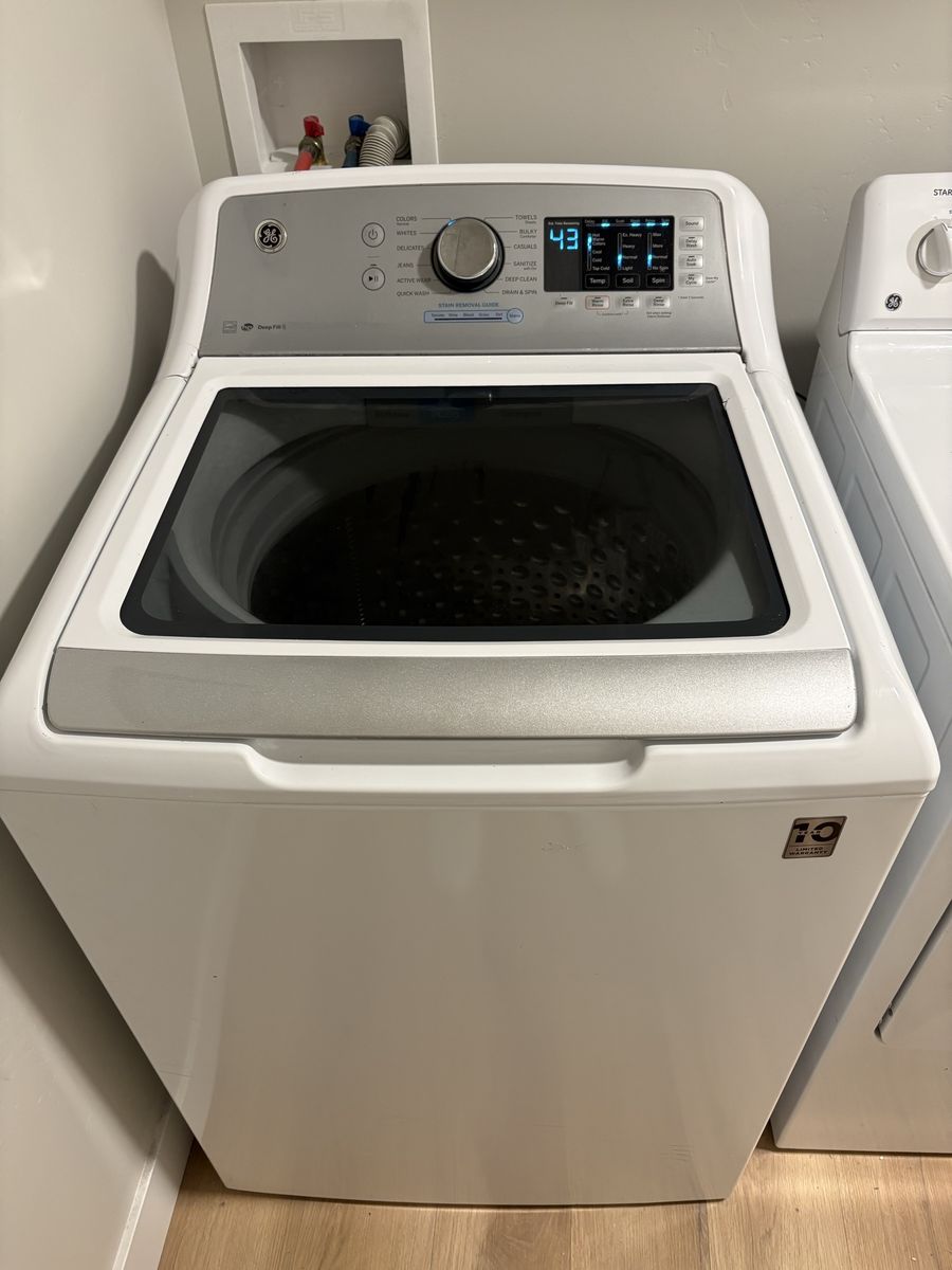 GE Top-Load Washer & Dryer