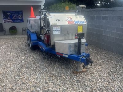 Hot Jetter. Sewer Drain Cleaner