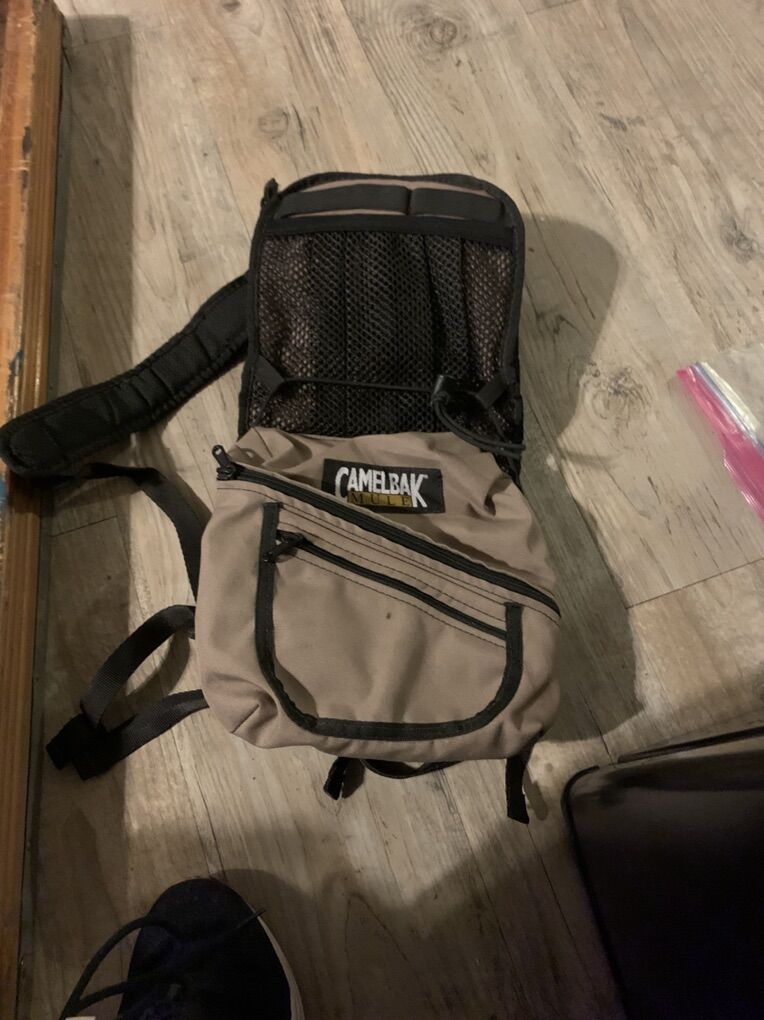 Camelbak Mule, Hiking Fanny Pack And Drink Holder
