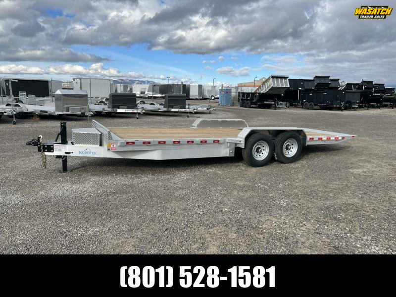 Nordtek Trailers 7x20 14k Aluminum Tilt-Deck Equipment Trailer