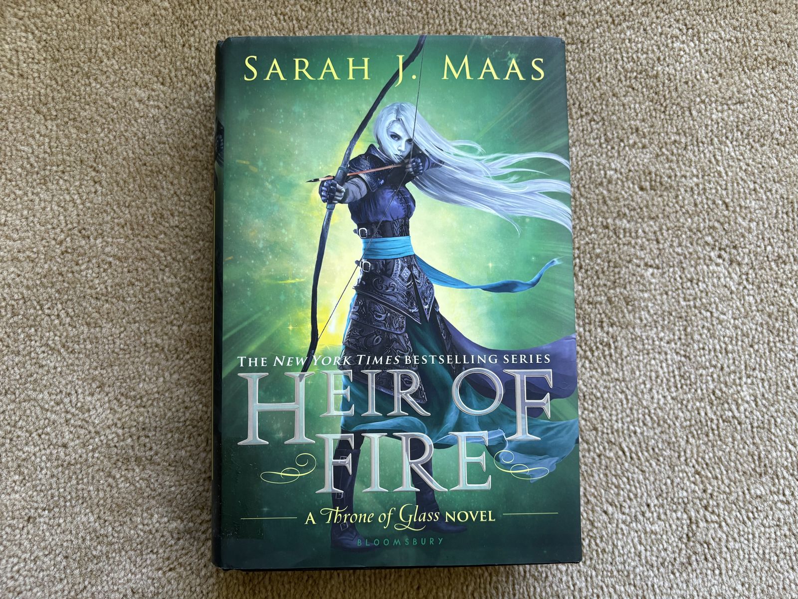 Heir of Fire, by Sarah J. Maas (first edition hardcover)