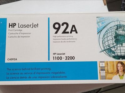 HP 92A Black Original LaserJet Toner Cartridge