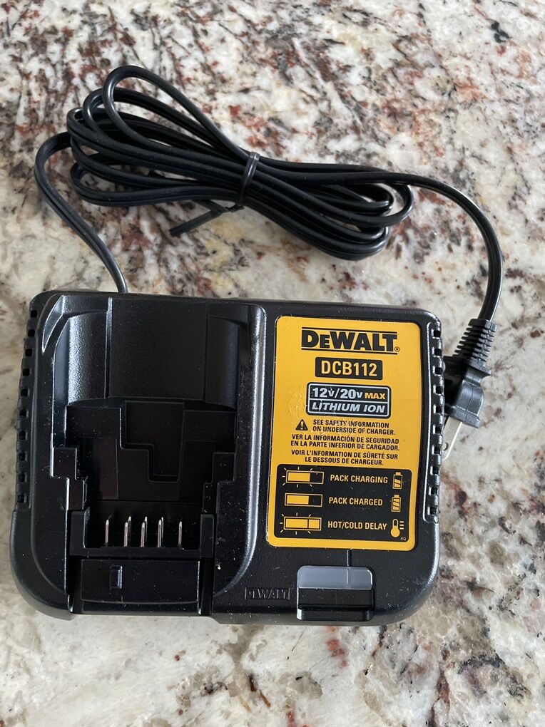 DeWalt DCB112 12v/20v Lithium Ion Charger(New)