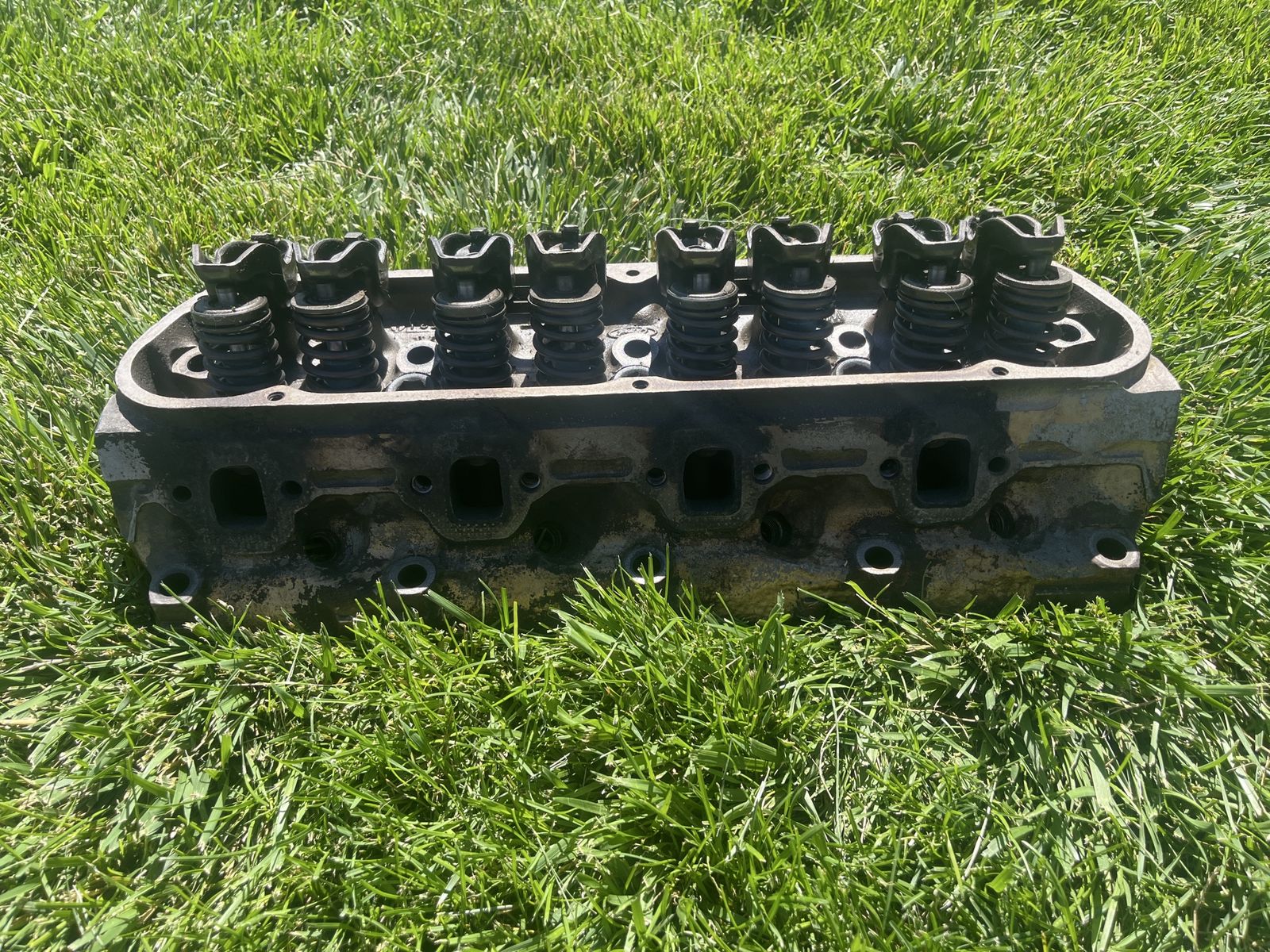 Ford 351 Windsor Cylinder Heads - Stock, Good Condition