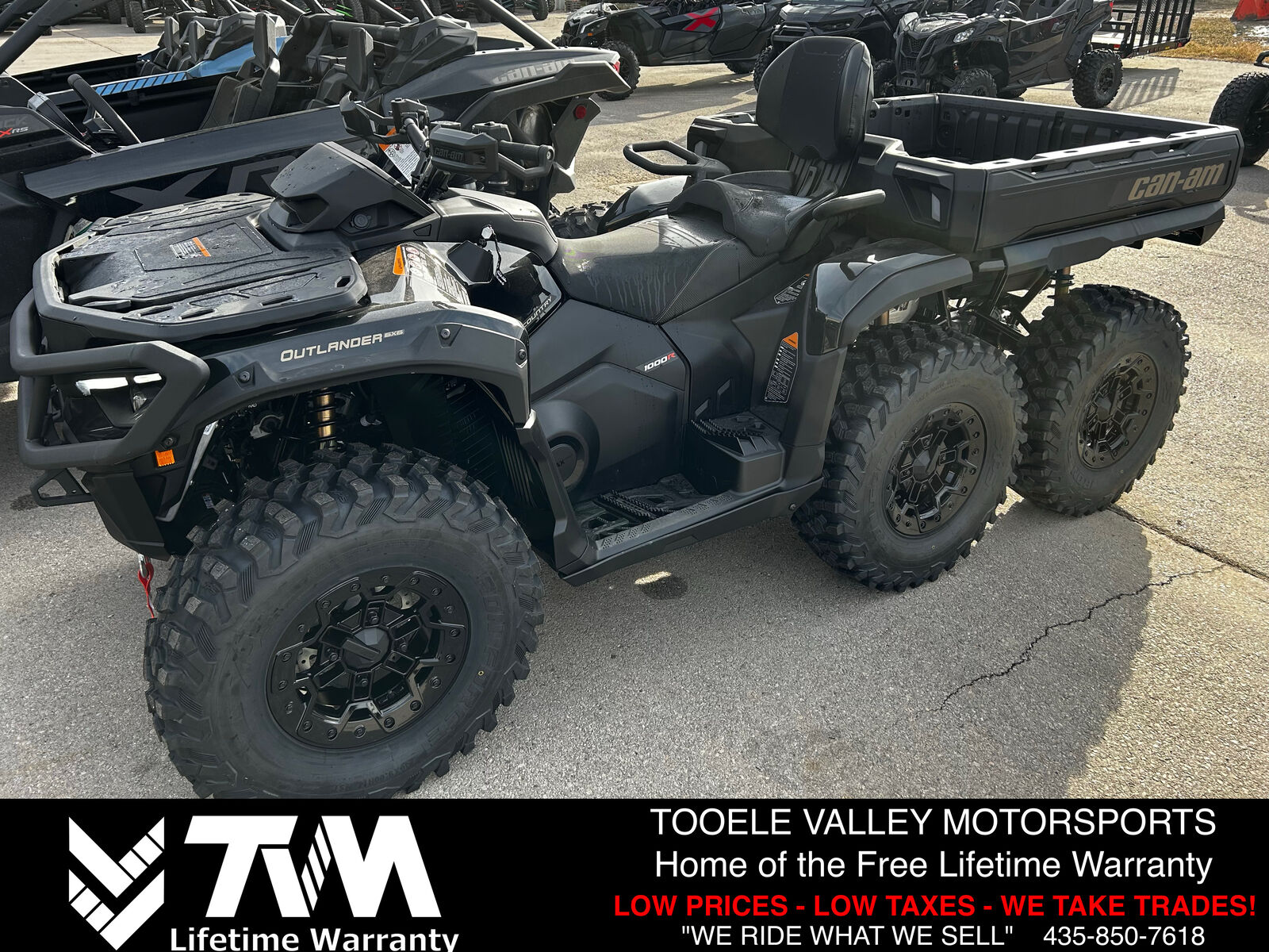 2026 Can-Am Outlander Max 6x6 Backcountry 1000R