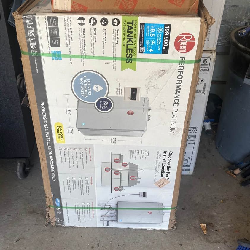 Rheem Gas Tankless Water Heater