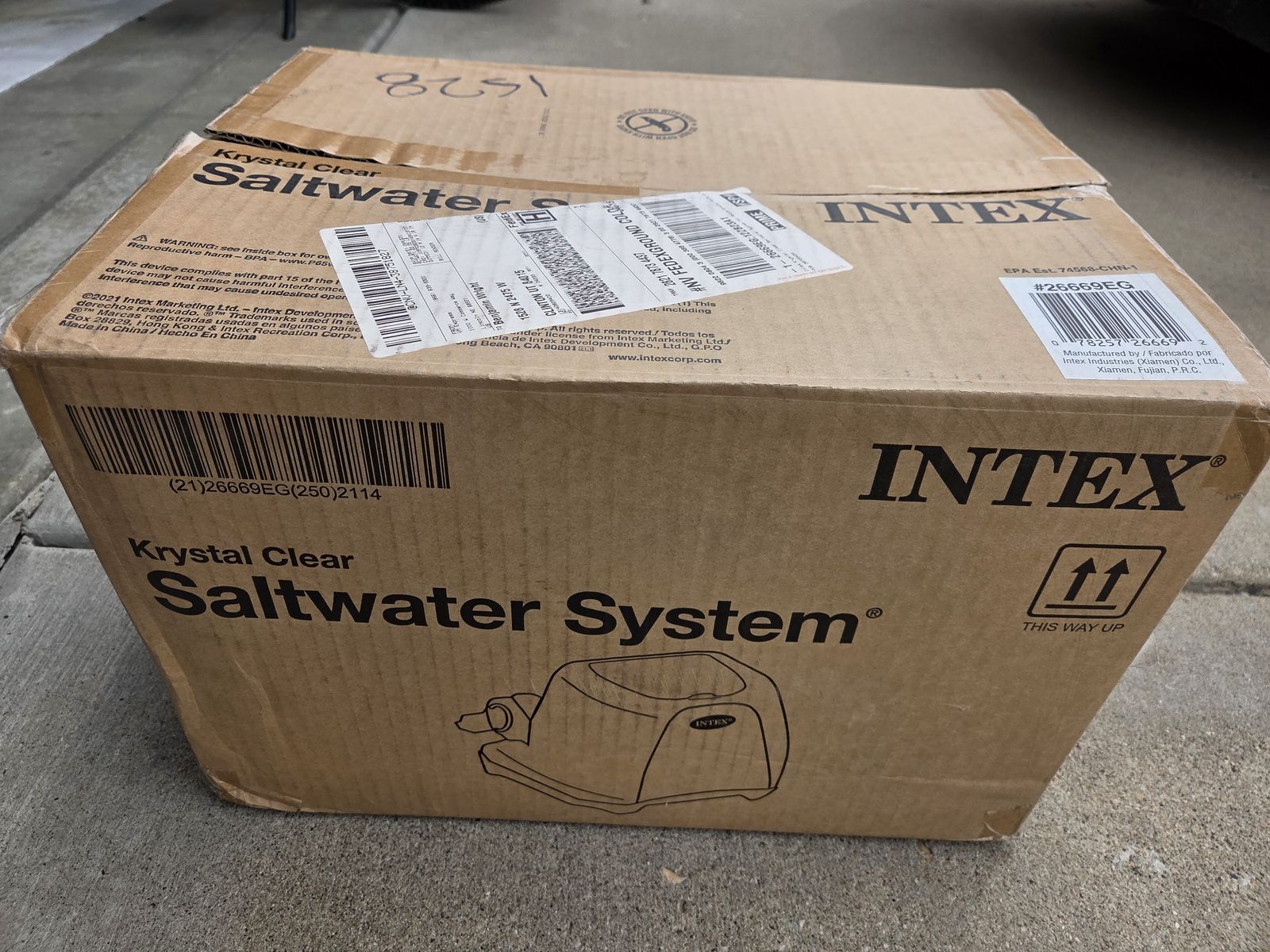 Intex Saltwater Ionizer