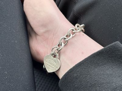 Tiffany & Co. Sterling Silver Please Return To Tiffany Heart Tag Link Bracelet