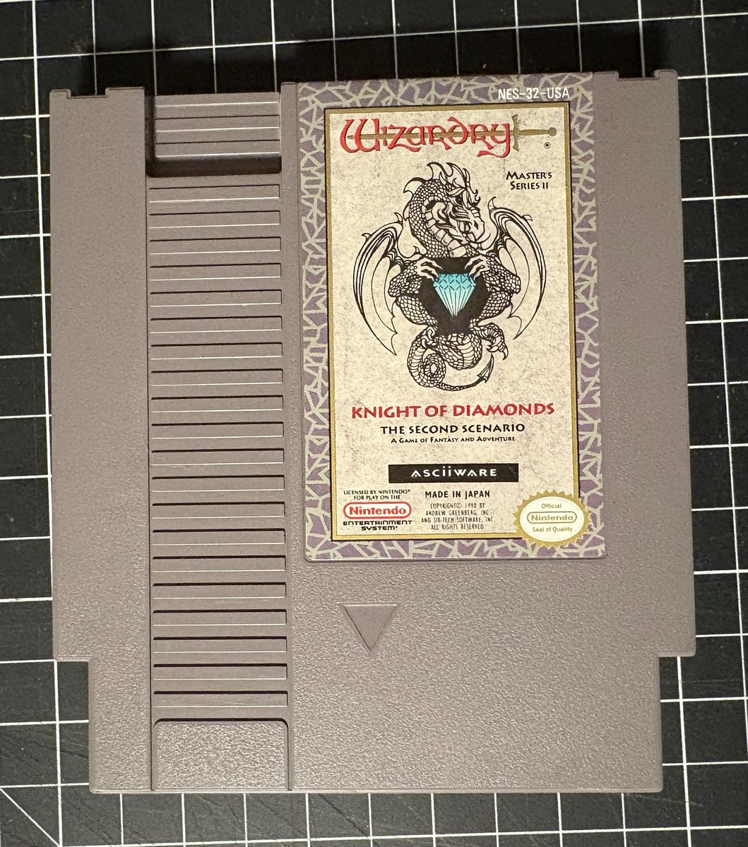 Wizardry: Knight of Diamonds for Nintendo NES