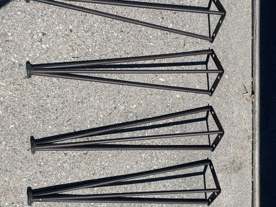 Hair pin legs (4) table height