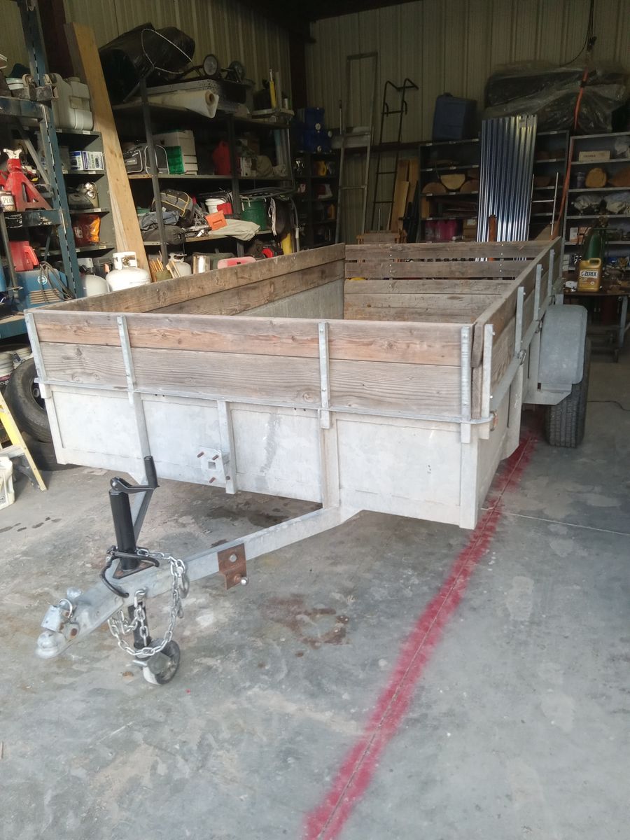 6 x 12 Galvanized UtilityTtrailer