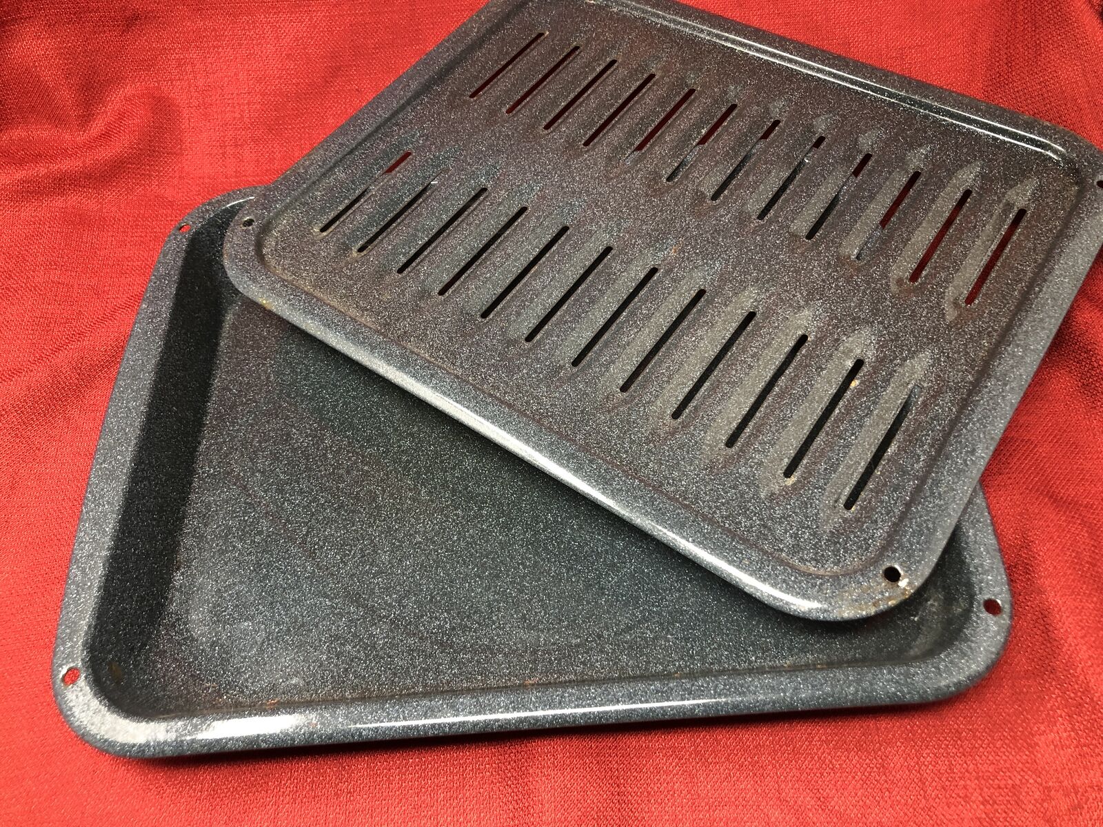 Oven Broiler Pan – 2 Piece Set