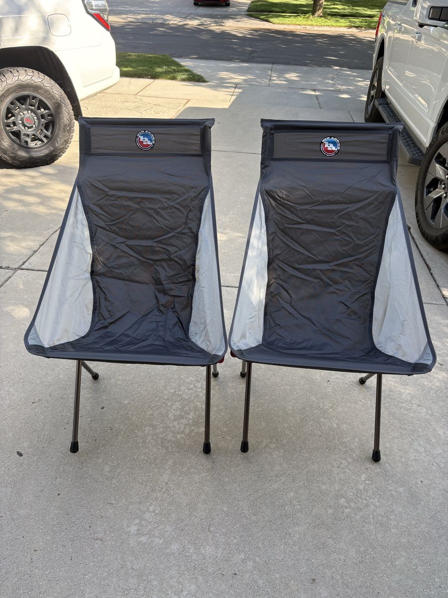 Big Agnes “Big 6” Camping Chairs