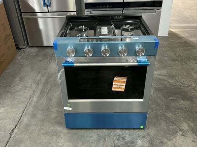 NEW KITCHENAID 30 INCH SLIDE IN GAS RANGE IN STAINLESS