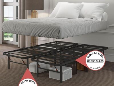 Hollywood Bed Bedder Platform Base Twin Steel Cots