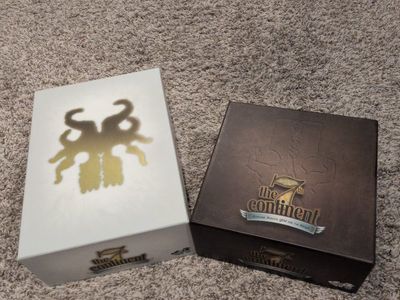 The 7th Continent Classic Edition + What Goes Up Must Come Down Board Game
