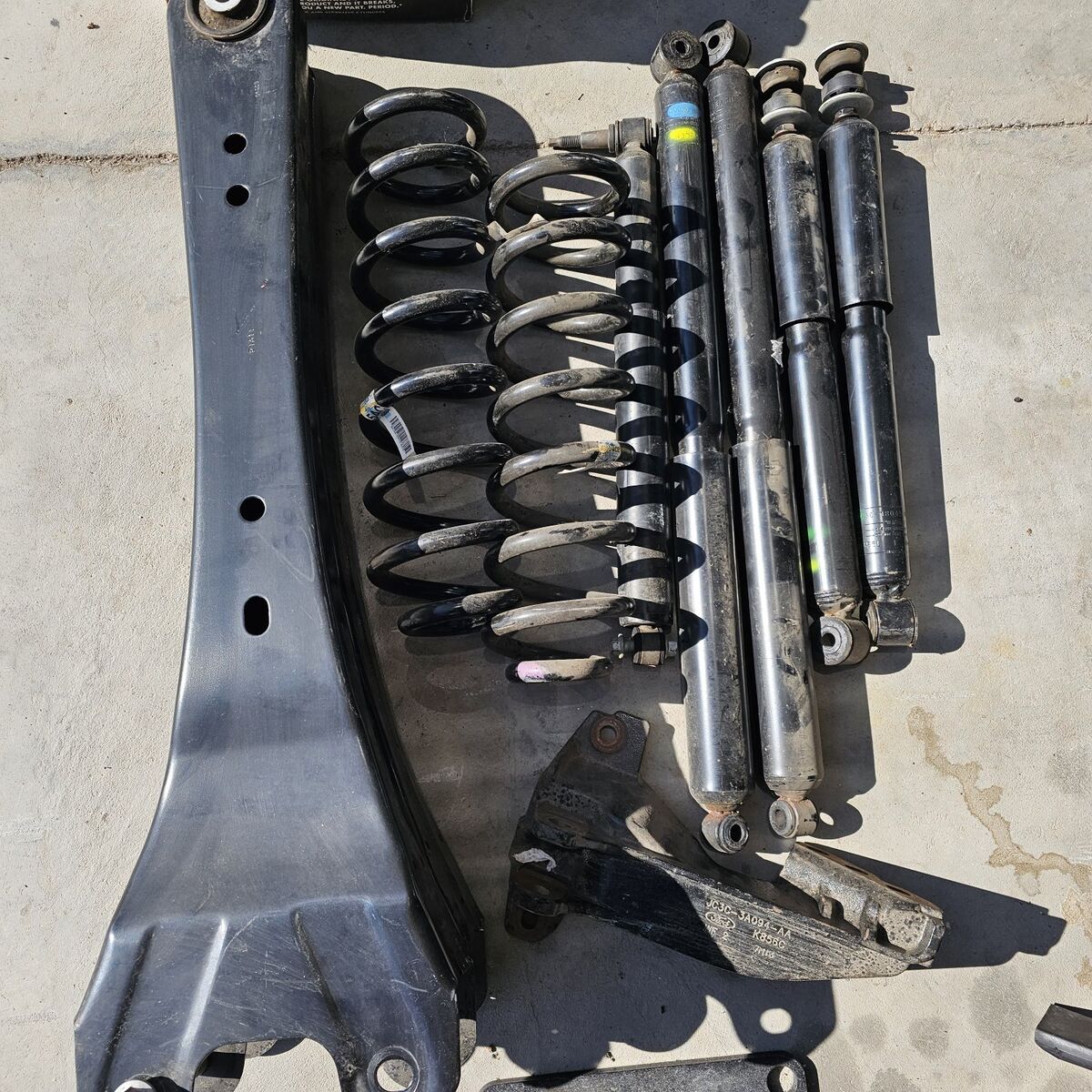 2019 F350 stock suspension