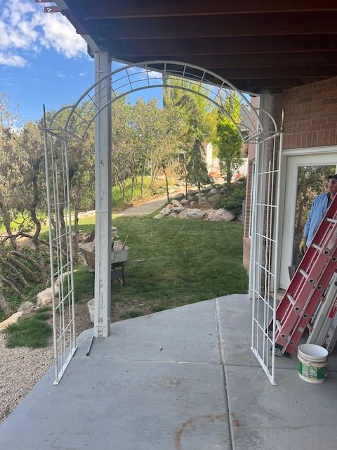 Outdoor large arch for landscape or weddings, or any other perpose.