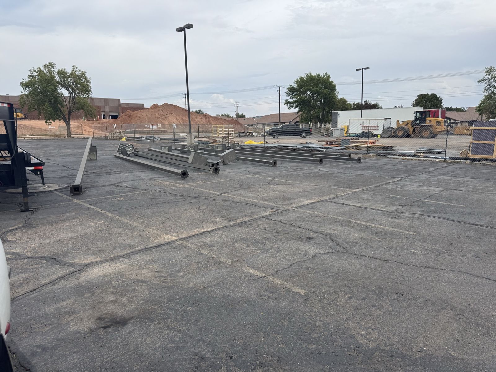 Commercial Parking Lot Light Poles LED and Fixtures - Used - CAN DELIVER