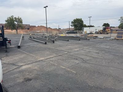 Commercial Parking Lot Light Poles LED and Fixtures - Used - CAN DELIVER