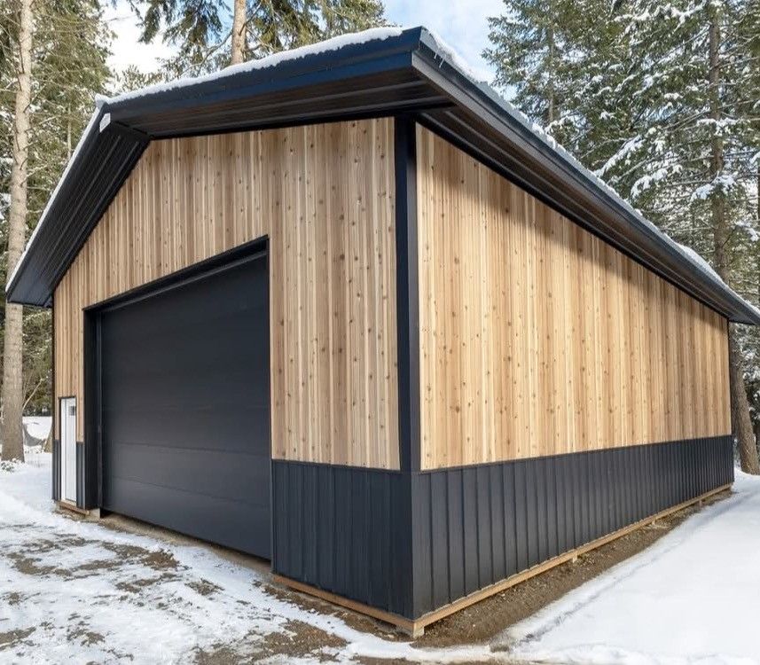 Wood Grain Steel Siding - Beauty of Wood, Strength of Steel