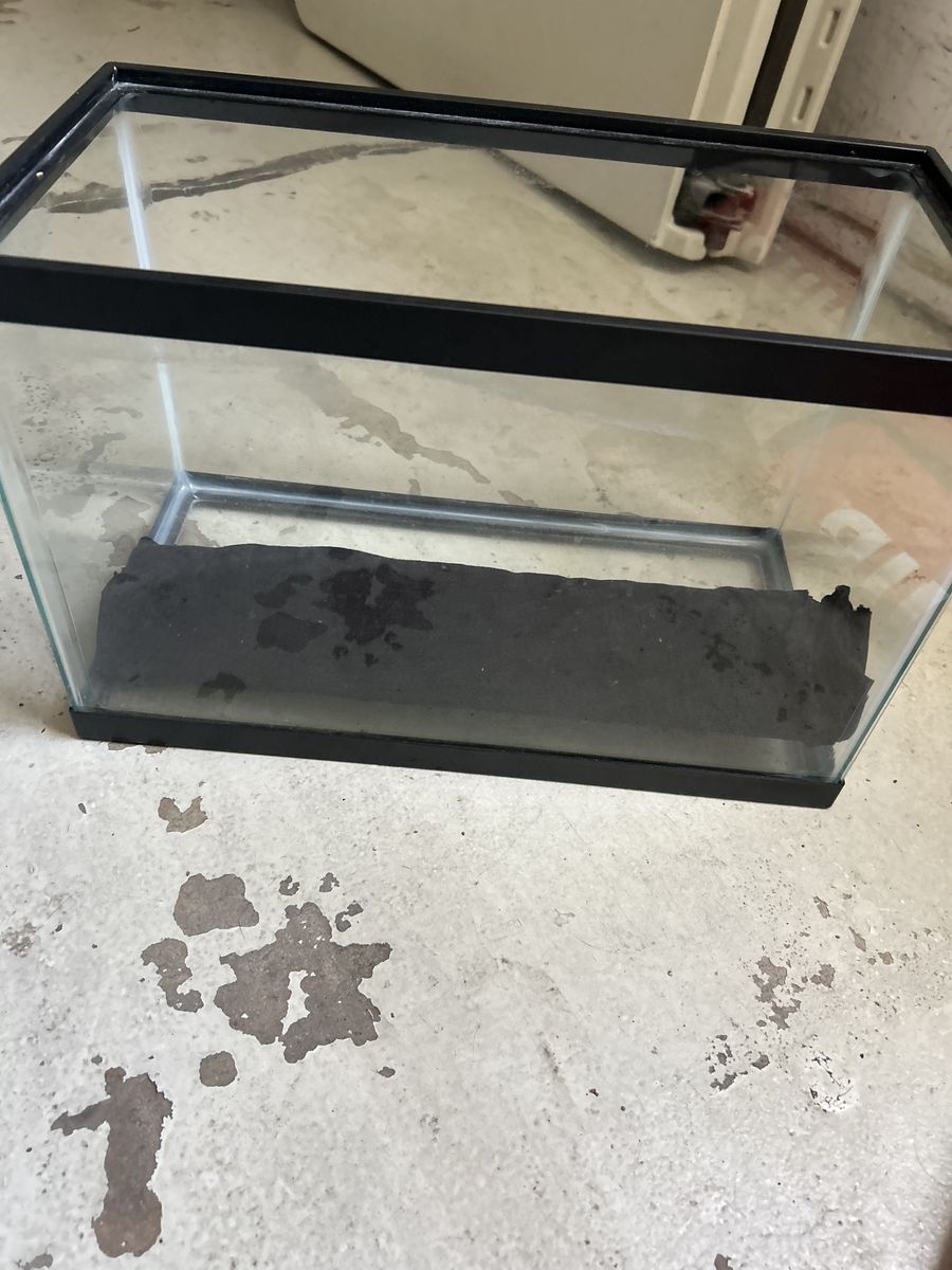 5 gallon fish tank with lid