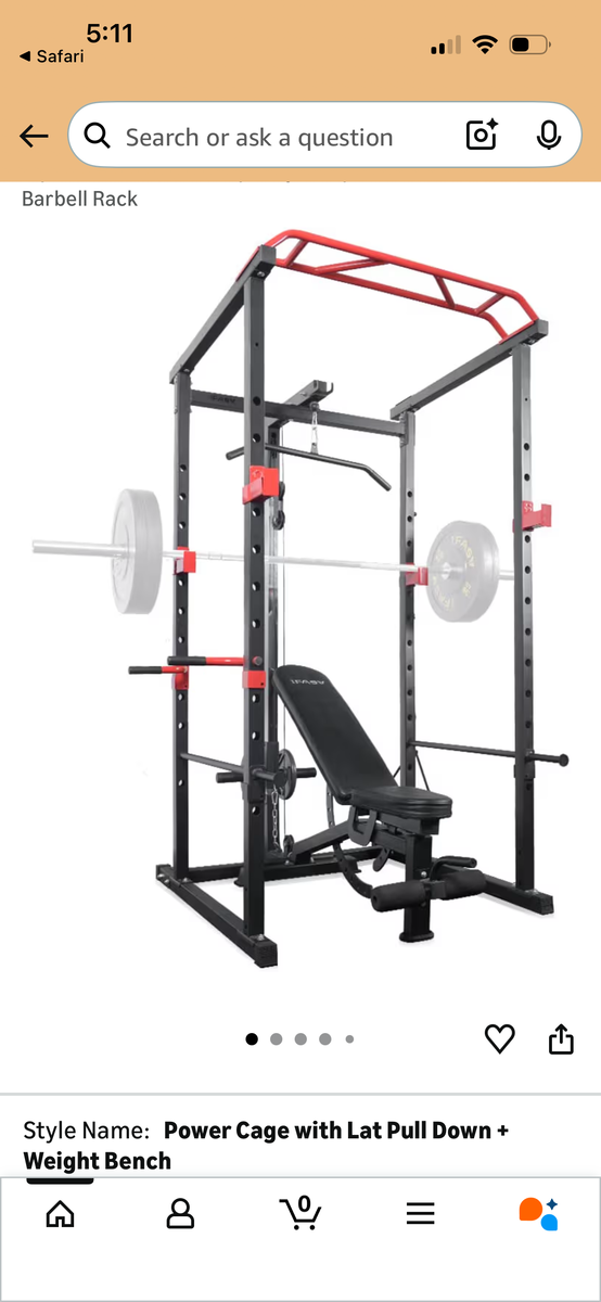 Ifast Power Cage with Adjustable Bench
