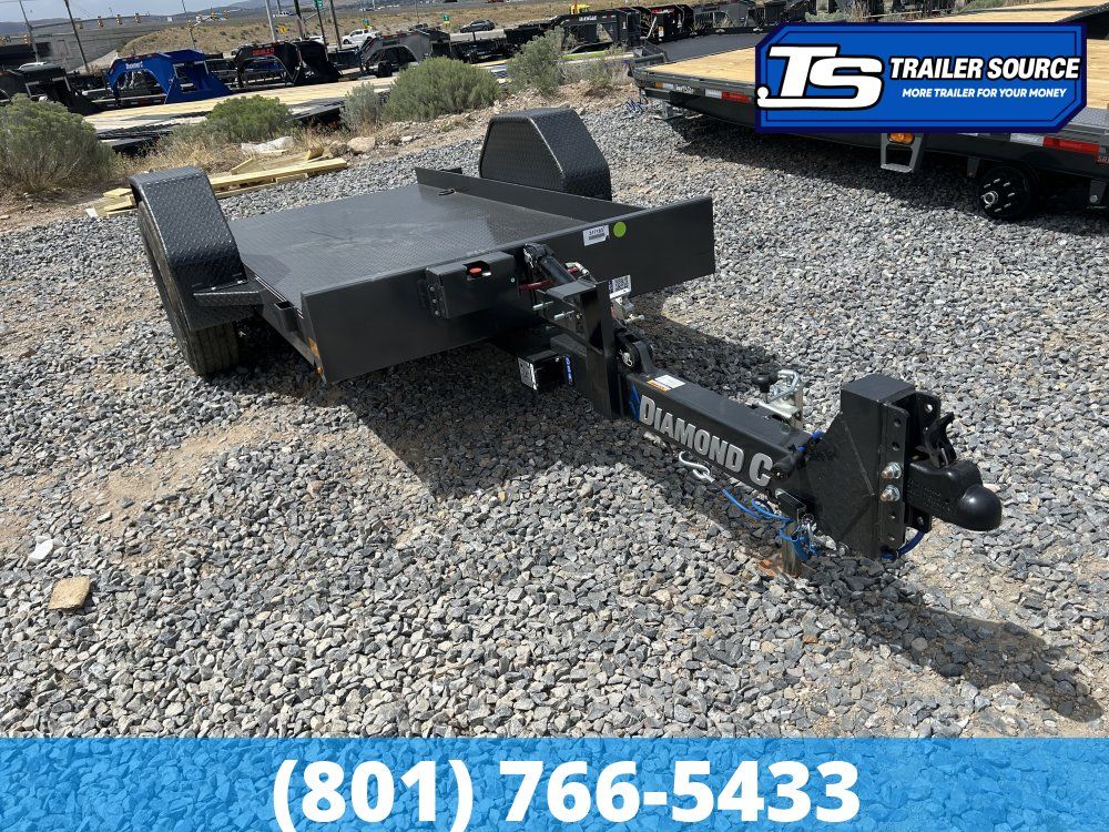 5x10 Diamond C DSA Scissor Lift Tilt Trailer - 7K GVWR -