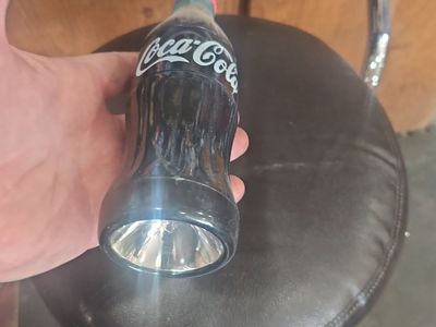 Vintage Coca-Cola Contour Bottle Flashlight Novelty Collectible with Box