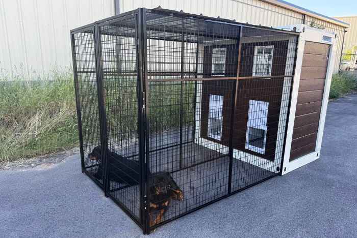 Luxury Dog Pod Suites With (2) 3' X 8' Dog Kennel Runs