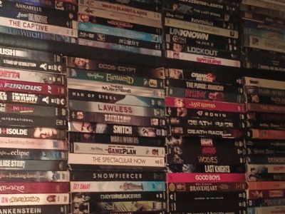 DVD's jewelry, sweatshirts