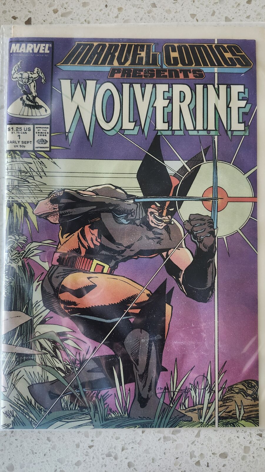 MARVEL COMICS PRESENTS Wolverine #1 and #2 - 1988 High Grade