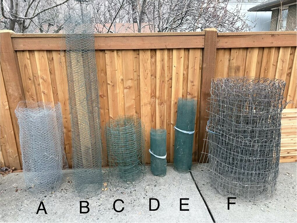 Big Lot of Chicken Wire And Metal Fencing