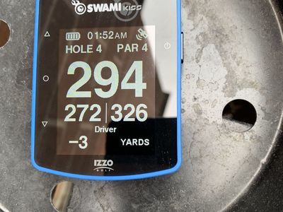 IZZO Golf Swami KISS Golf GPS Rangefinder